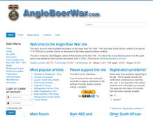 Tablet Screenshot of angloboerwar.com